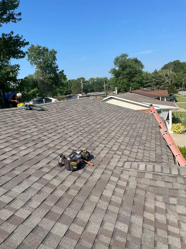 Residential roof project