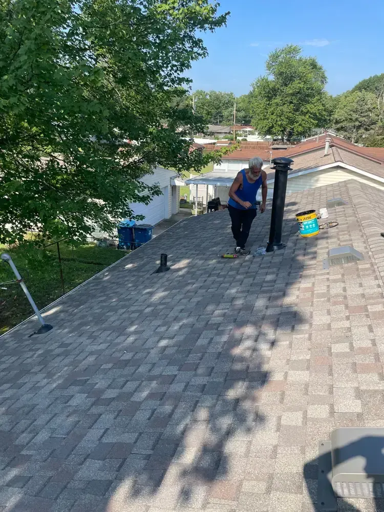 Residential roof project